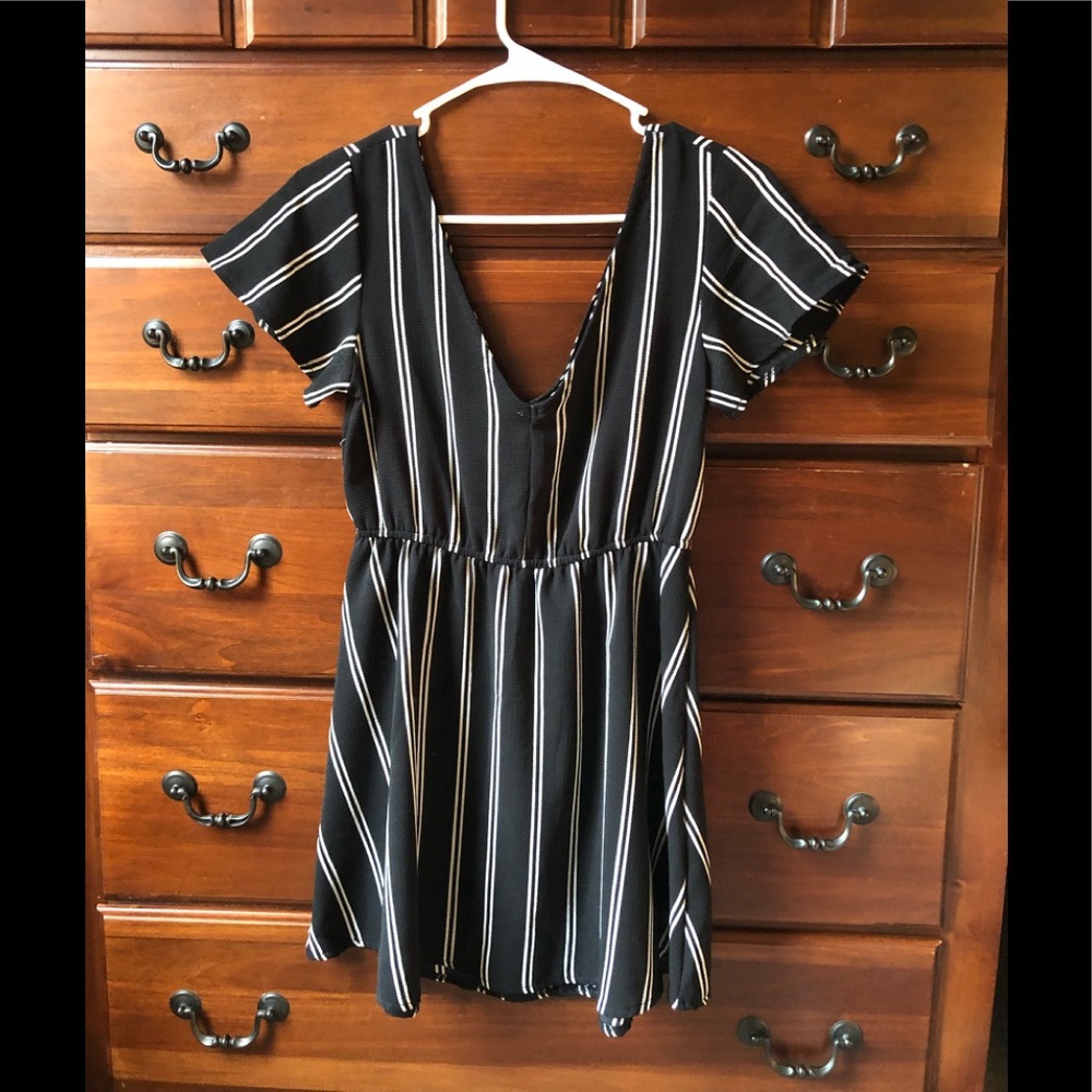 Short black dress
